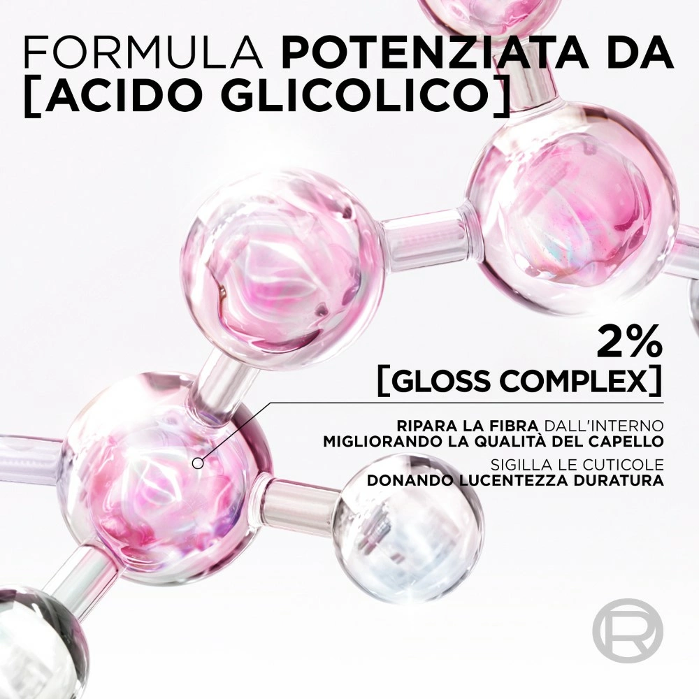 L’Oréal Paris Elvive Glycolic Gloss Trattamento Laminazione 5 Minuti con Acido Glicolico - immagine 4
