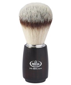 Omega pennello da barba in fibra sintetica Hi-Brush