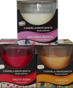 RELEVI CANDELA PROFUMATA ASSORTITE 120GR