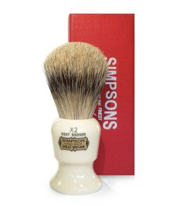 Simpsons pennello da barba Commodore x2 best badger