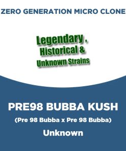 Pre 98 Bubba Kush | Unknown | Zero Generation Micro Clone