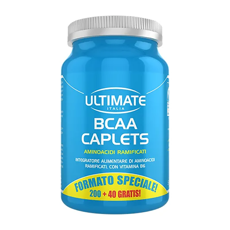 BCAA Caplets 240 Capsule (200+40) Rapporto 2:1:1