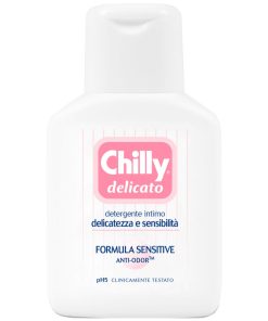 CHILLY DELICATO Detergente Intimo FORMULA SENSITIVE pH5 50ml – 12 pezzi