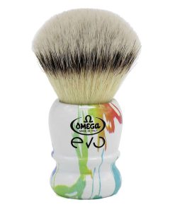 Omega pennello da barba Evo 2.0 sintetico Pollock