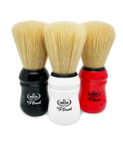 Omega pennello da barba in fibra sintetica S-Brush