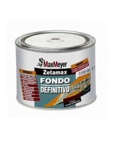 Zetamax fondo definitivo bianco 2,5 lt pittura anticorrosiva anche per supporti difficili