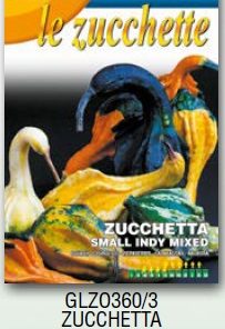 Zucchetta small indy mix Golden Line GLZU360/3