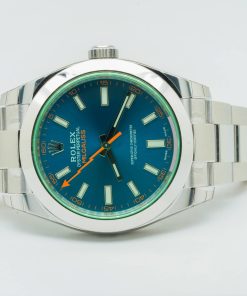 Rolex Milgauss Certified 116400GV 116400 GV 40mm Blue Dial