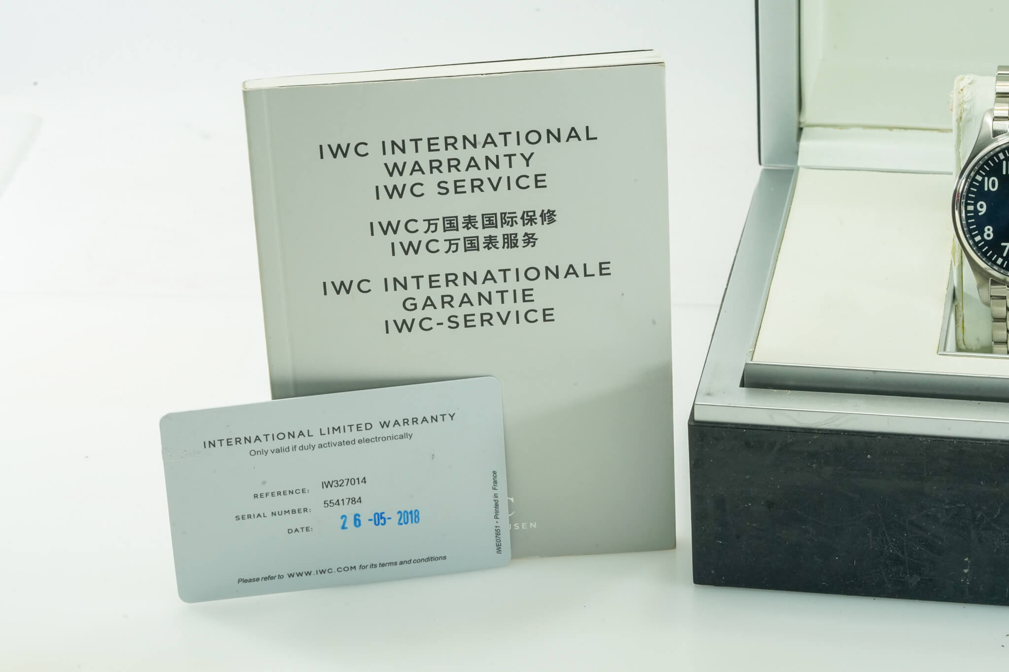 IWC Mark XVIII Mark 18 Petit Prince IW327014 Blue Dial 40mm 05/2018 10786U - immagine 4
