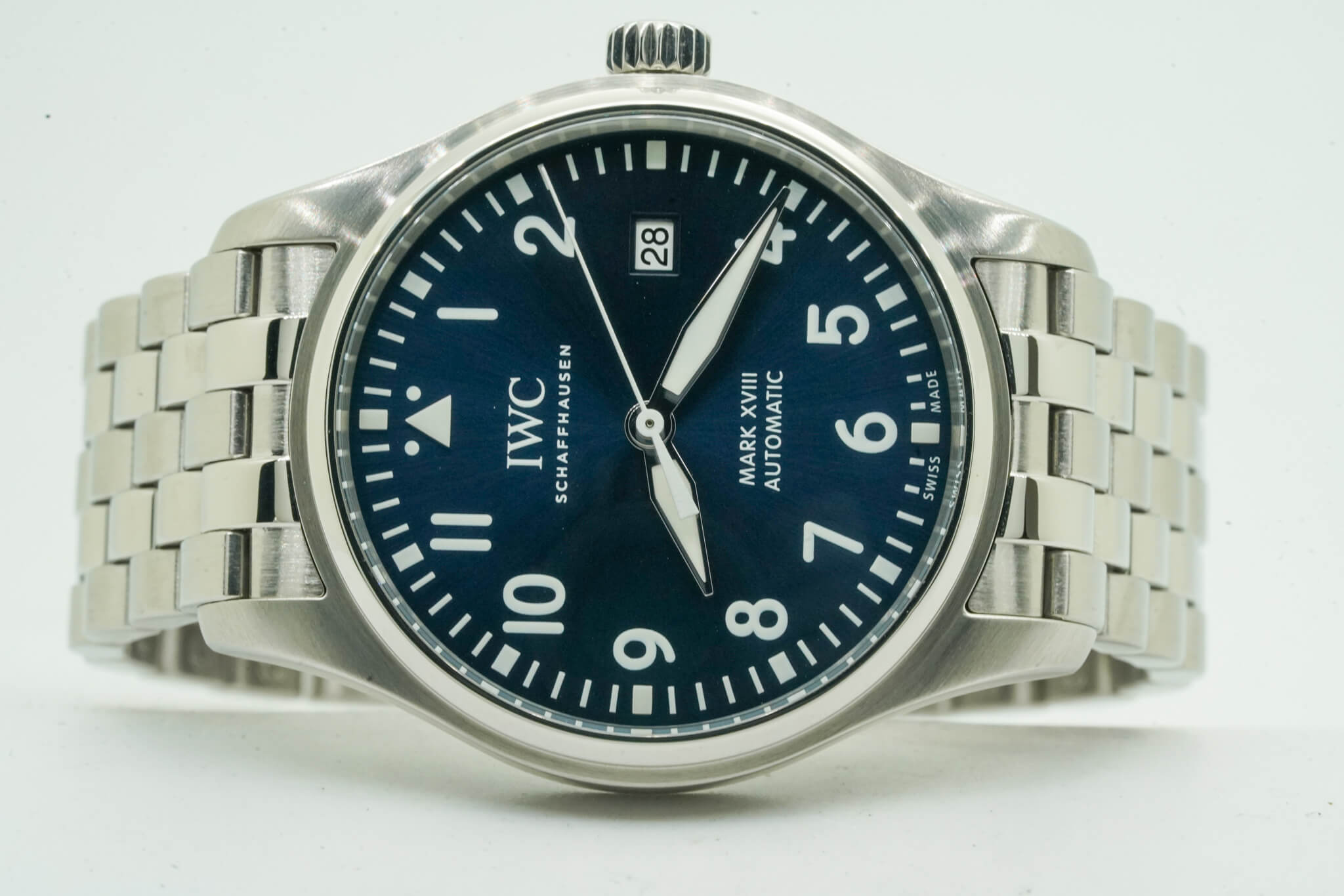 IWC Mark XVIII Mark 18 Petit Prince IW327014 Blue Dial 40mm 05/2018 10786U
