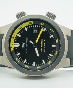 IWC Aquatimer 2000 IW353804 IW 353804 Black Dial 42mm Titanium 10606