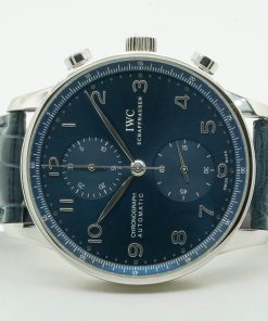 IWC Chronograph Portuguese IW371491 IW 371491 Blue Dial 40,9mm 11/2019 10756