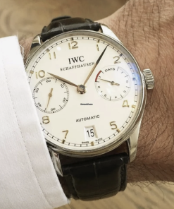 IWC Portuguese Automatic Portoghese Automatic 42,3 mm Silver DiaI IW500704 M