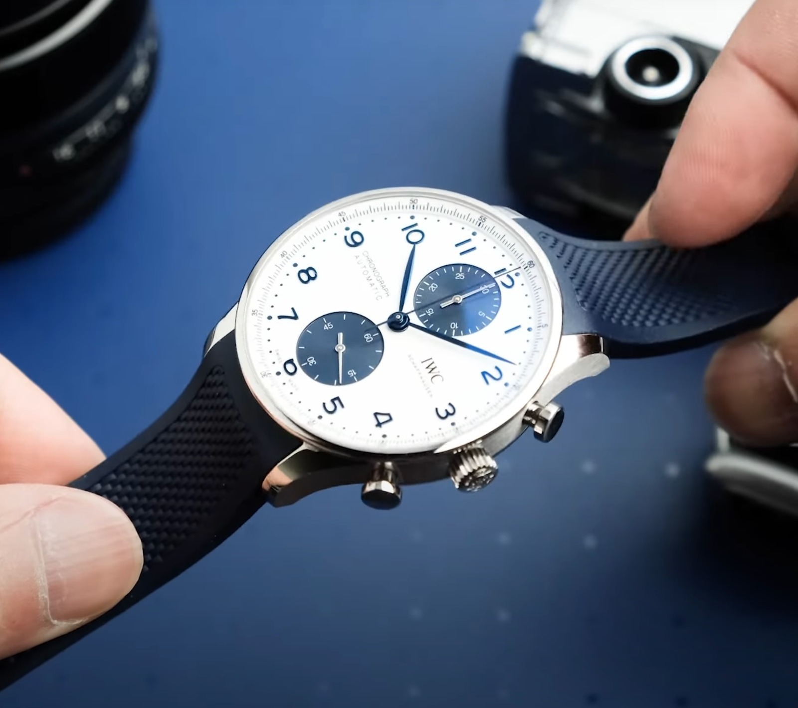 IWC Portuguese Chronograph Portugieser 41mm Stainless IW371620 M - immagine 4